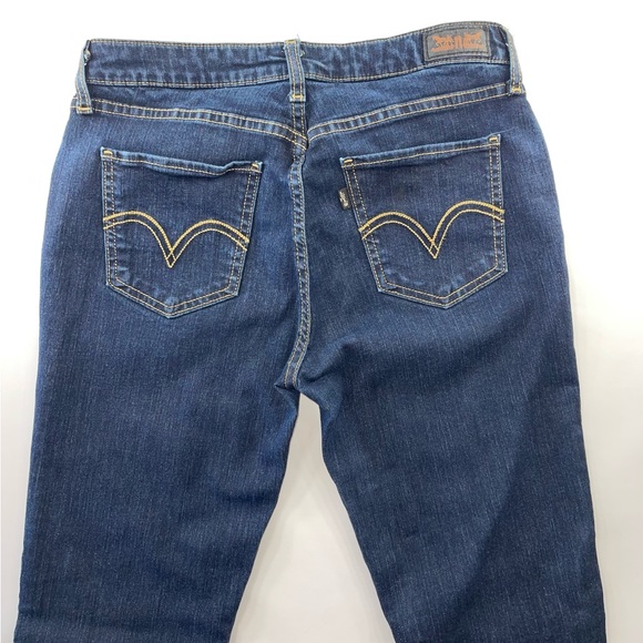 LEVIS 535 STRETCH BLUE DENIM LEGGINGS SIZE 13M - Picture 5 of 5